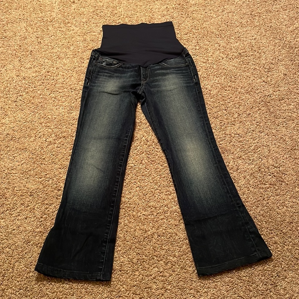 Lucky brand Maternity A Pea in the Pod jeans size small.